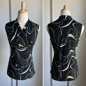 Y2K Whimsigoth Swirl Crossover Tank